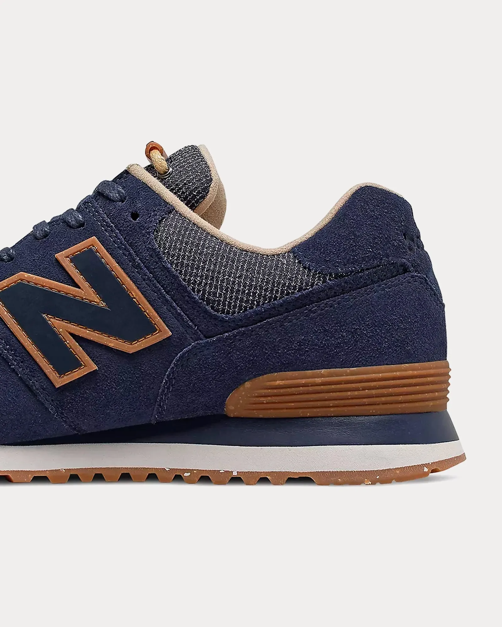 574 'Wabi Sabi' Natural Indigo / Incense Low Top Sneakers