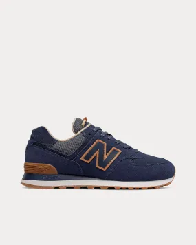 574 'Wabi Sabi' Natural Indigo / Incense Low Top Sneakers