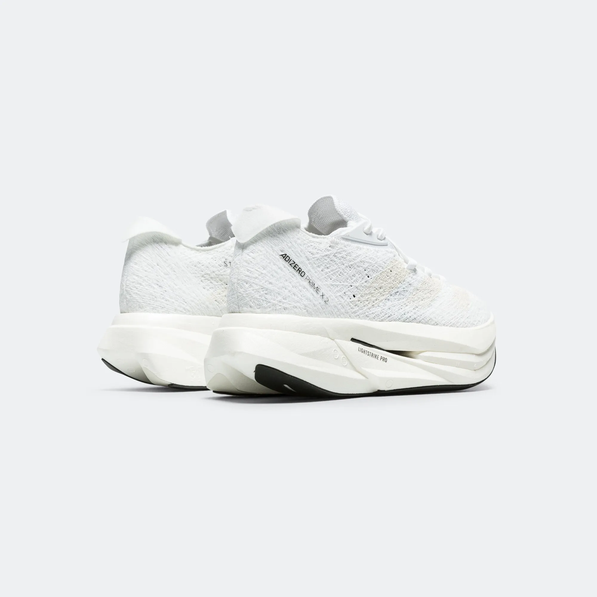 adizero Prime X 2 STRUNG - Footwear White/Wonder White-Core Black