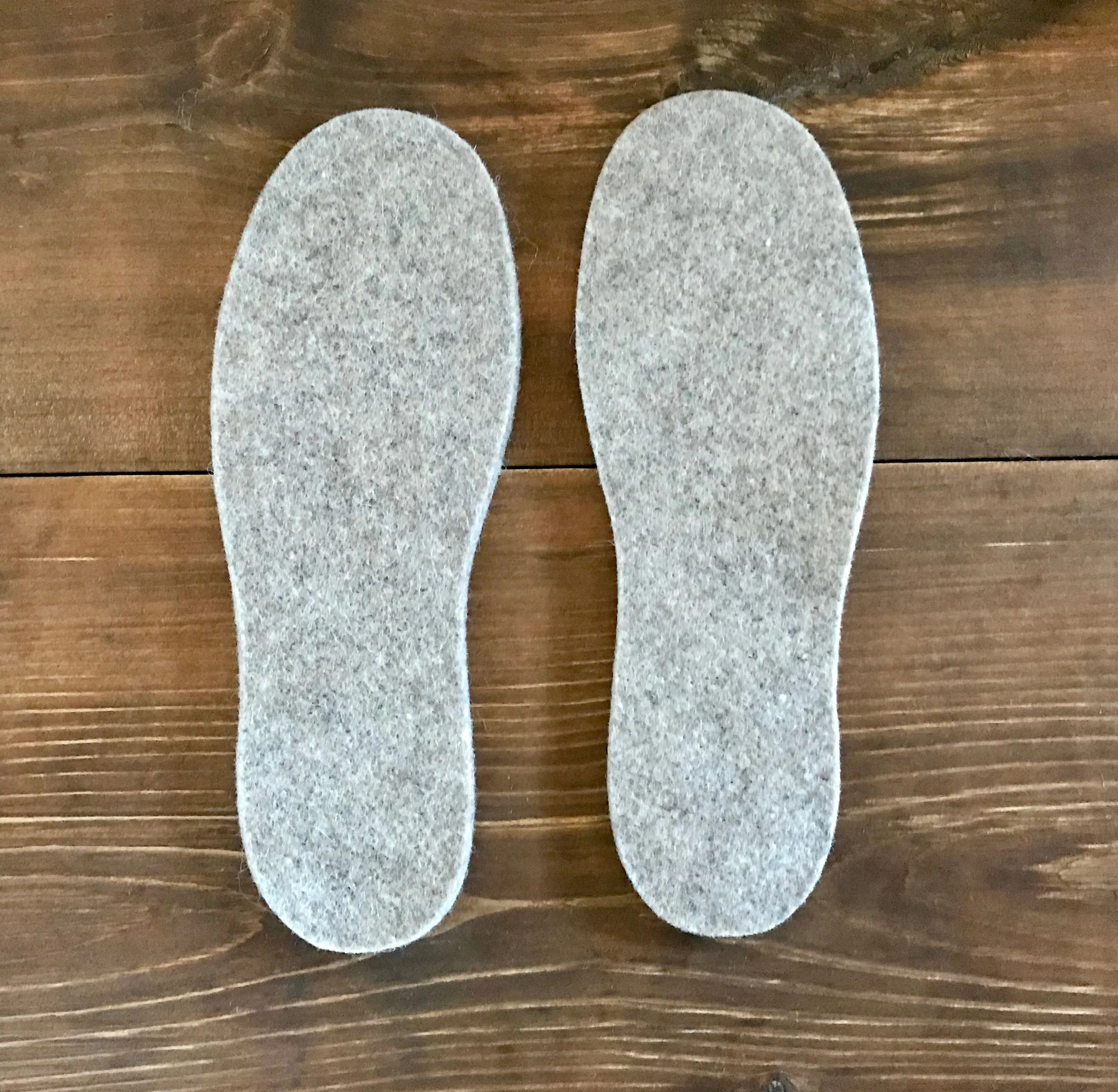 Alpaca Felted Insoles - Cold-weather comfort