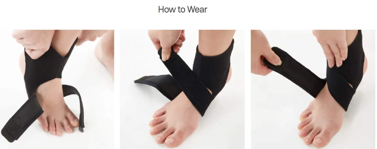 Ankle Brace With Strap Ligament Protector For Sprain, Strains, Injury Protector Breathable Ankle Wrap For Running & Sports - Men And Women