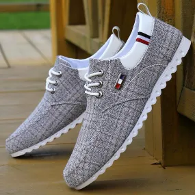 Breathable canvas shoes