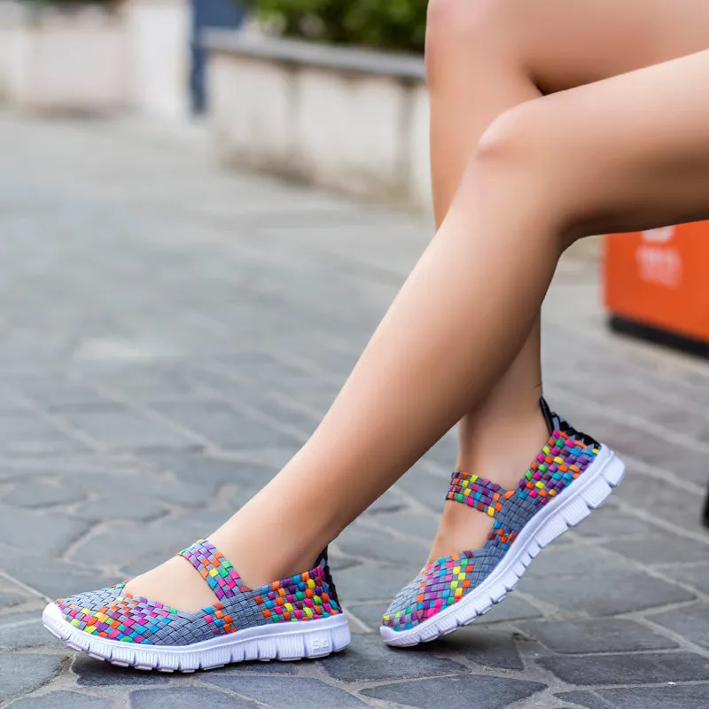 Breathable Mixed-colors Sport Shoes