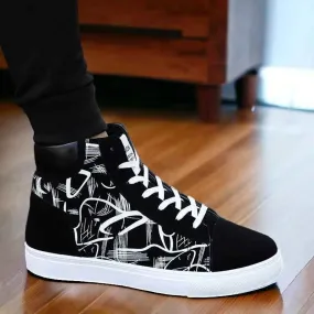 Canvas Men's Casual Shoes - Fashion Sneakers - Breathable Cool Street Shoes for Male