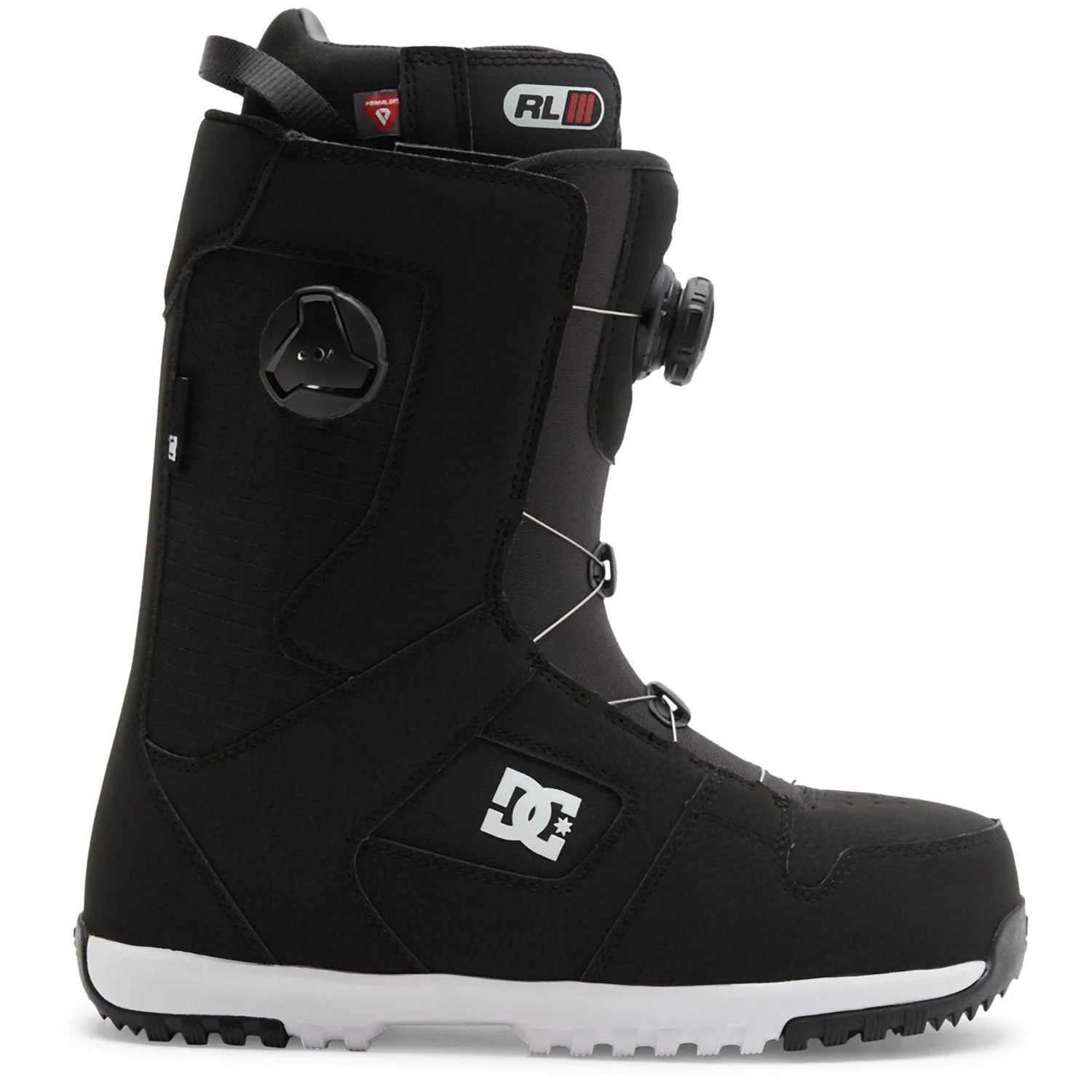 DC Phase BOA Pro 2025 Snowboard Boots - Black/Black/White