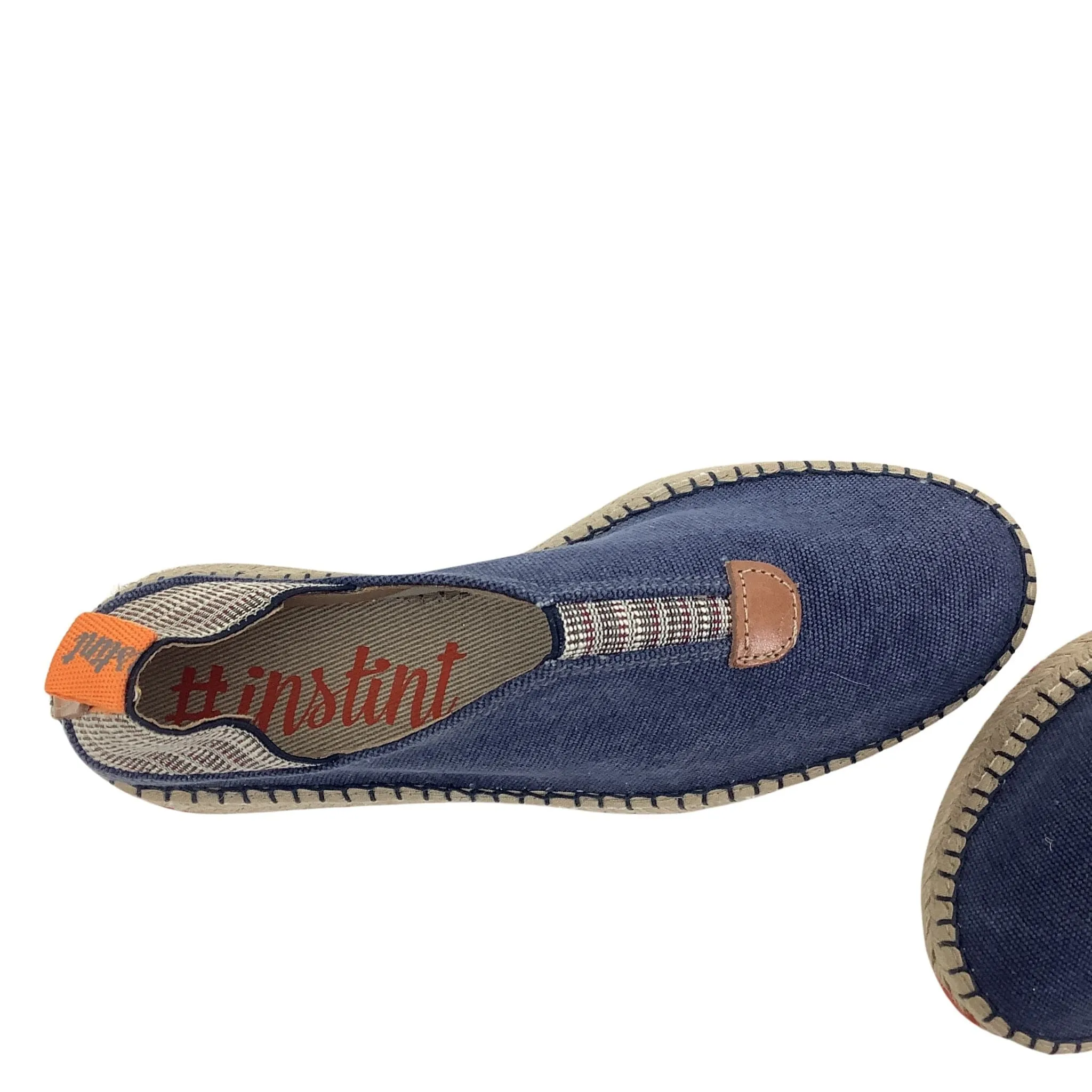 Denim Espadrille Loafers