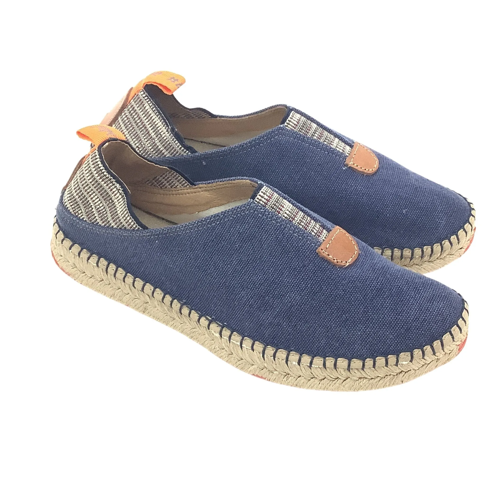 Denim Espadrille Loafers