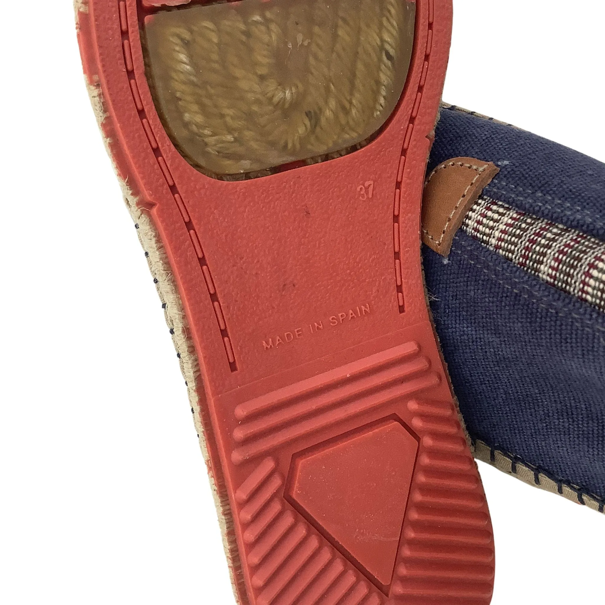 Denim Espadrille Loafers