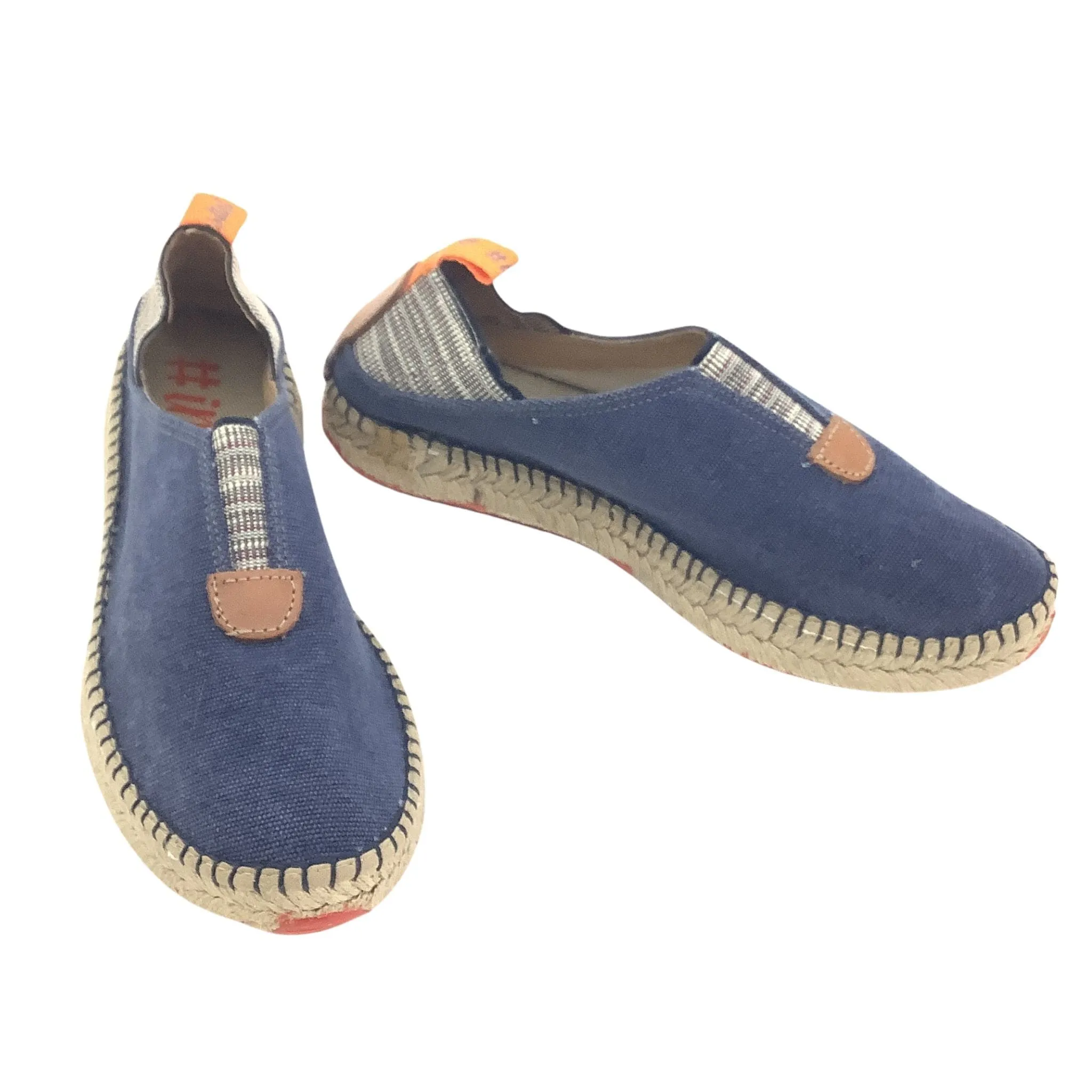 Denim Espadrille Loafers