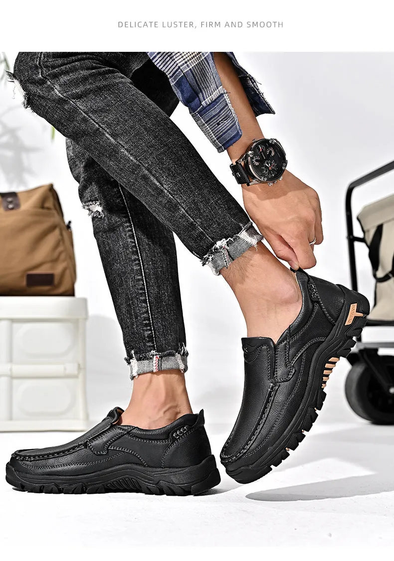 Foreign trade explosions men's shoes 2024 spring new set of shoes hiking shoes.