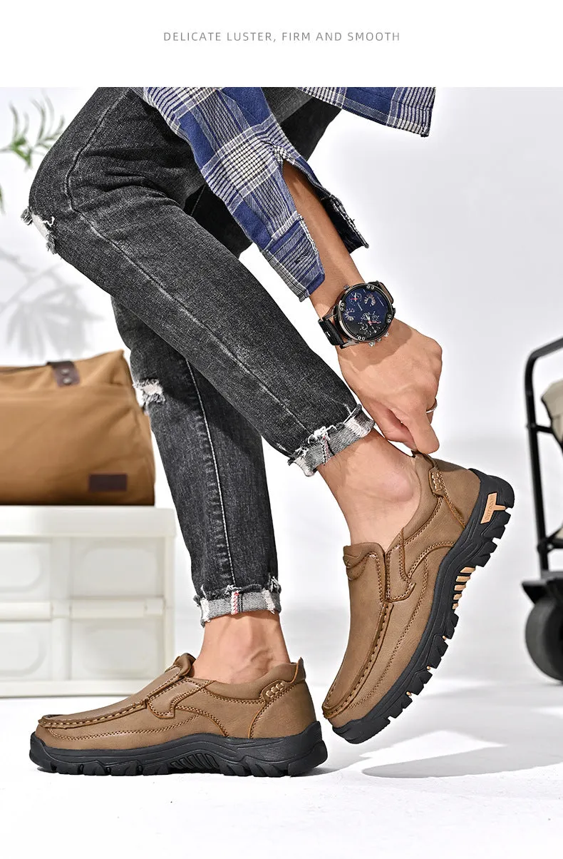 Foreign trade explosions men's shoes 2024 spring new set of shoes hiking shoes.