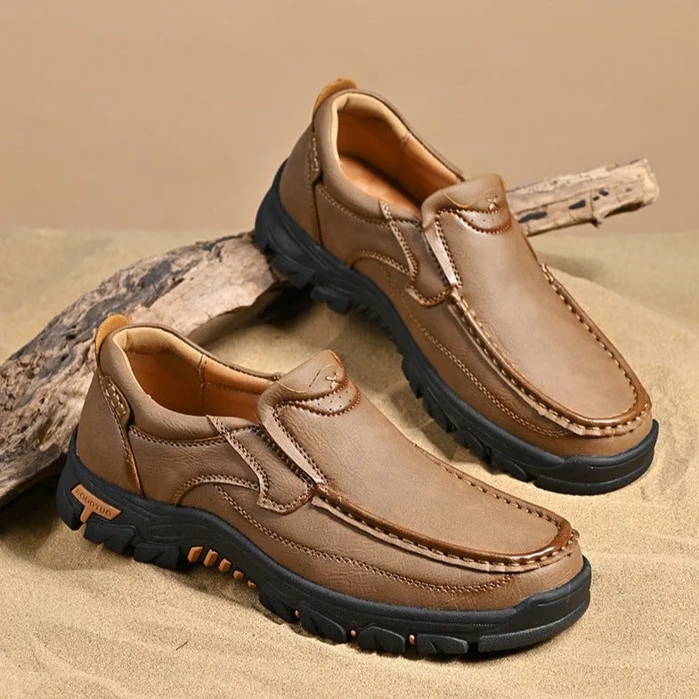 Foreign trade explosions men's shoes 2024 spring new set of shoes hiking shoes.