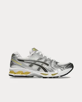 Gel-Kayano 14 White / White / Tai Chi Yellow Low Top Sneakers