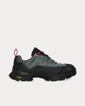 Katharina Grey / Black Low Top Sneakers