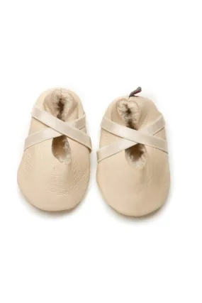 Kina Booties Ballet Slipper Cream