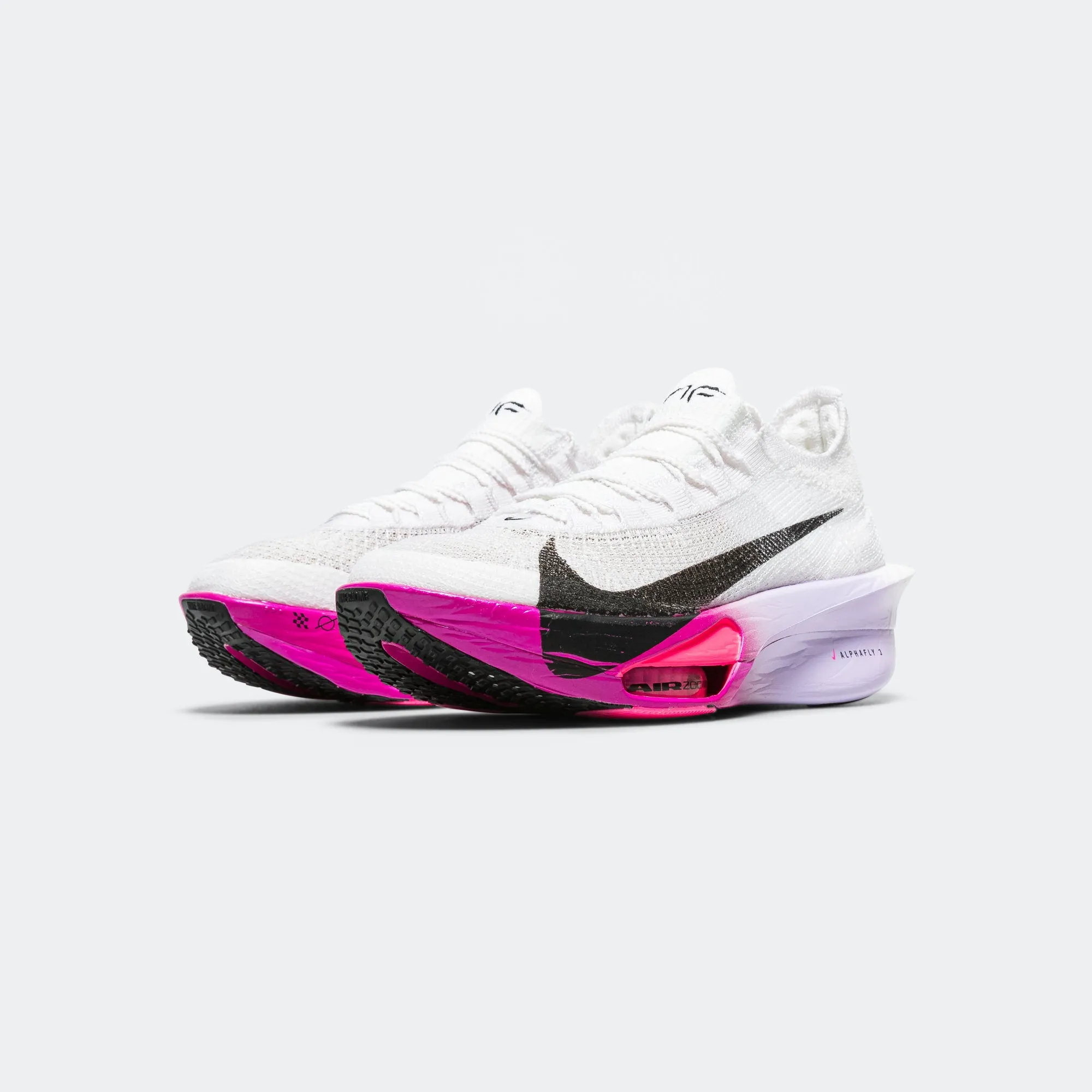Mens Air Zoom Alphafly Next% 3 - White/Black-Purple