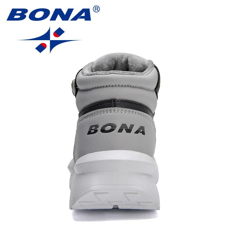 New Designers Fashion High Top Boots Boys Lightweight Comfortable Keep Warm Snow Boots