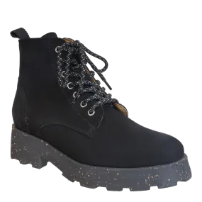 OTBT - IMMERSE in BLACK Heeled Cold Weather Boots