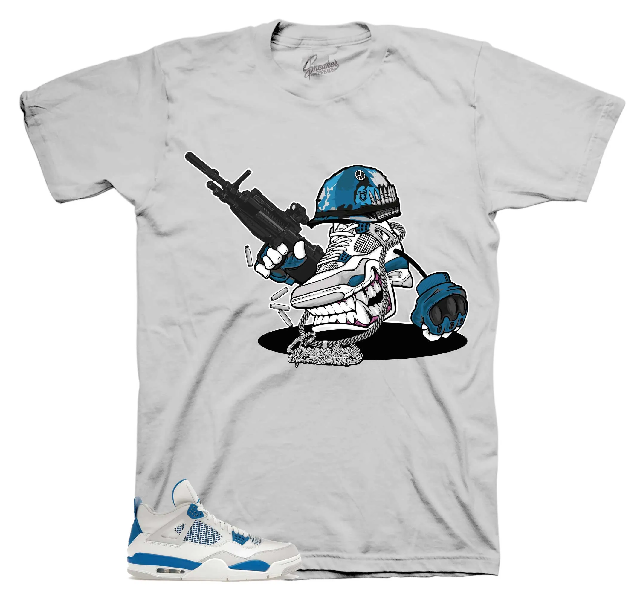 Retro 4 Industrial Blue Fly Kicks Shirt