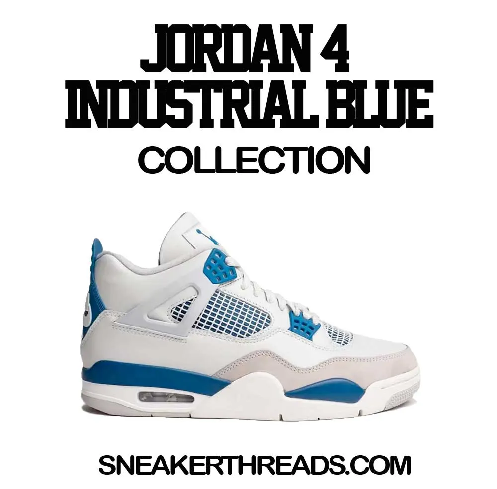 Retro 4 Industrial Blue Social Distance Shirt