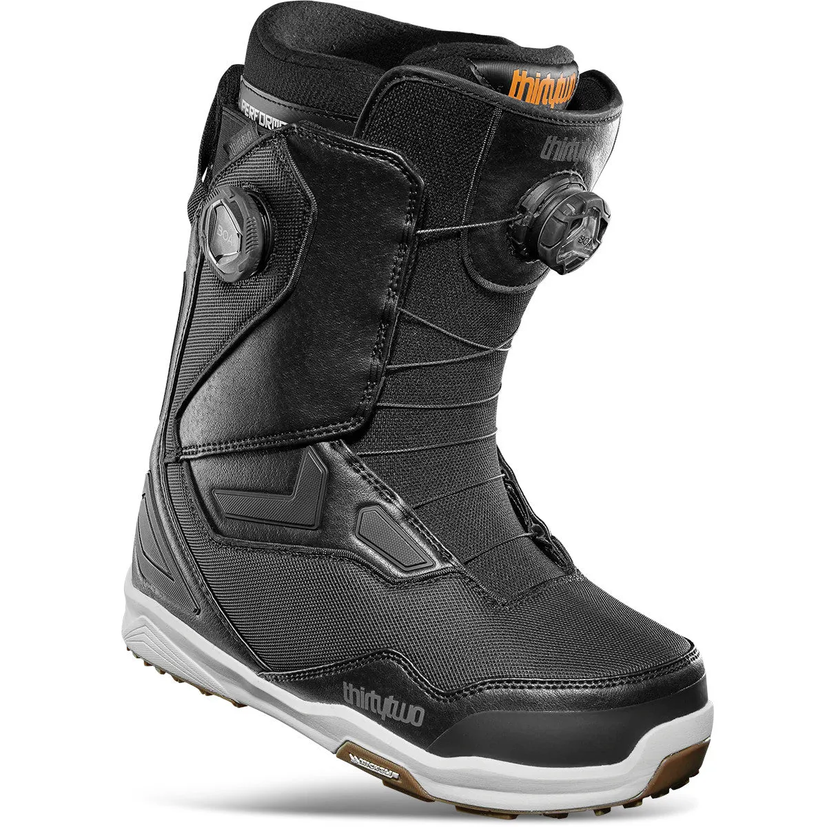 ThirtyTwo TM-2 Double BOA Snowboard Boots - Black/White/Gum