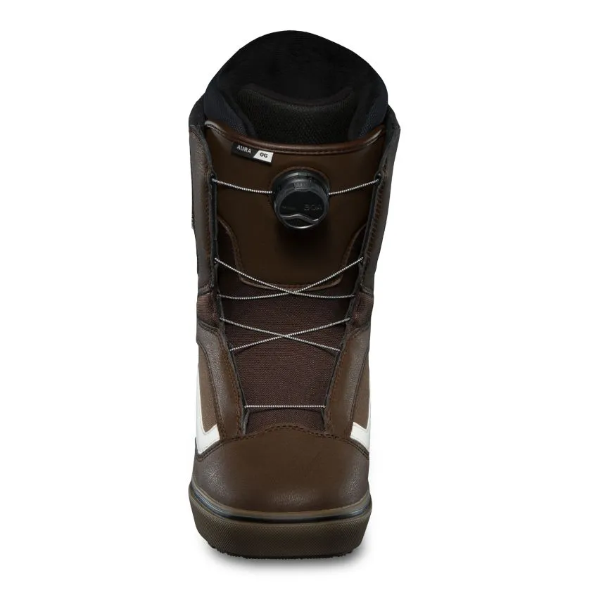 Vans Aura OG Snowboard Boots - Demitasse/Dark Gum
