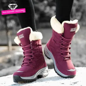 Warm Mid-Calf Women's Boots
