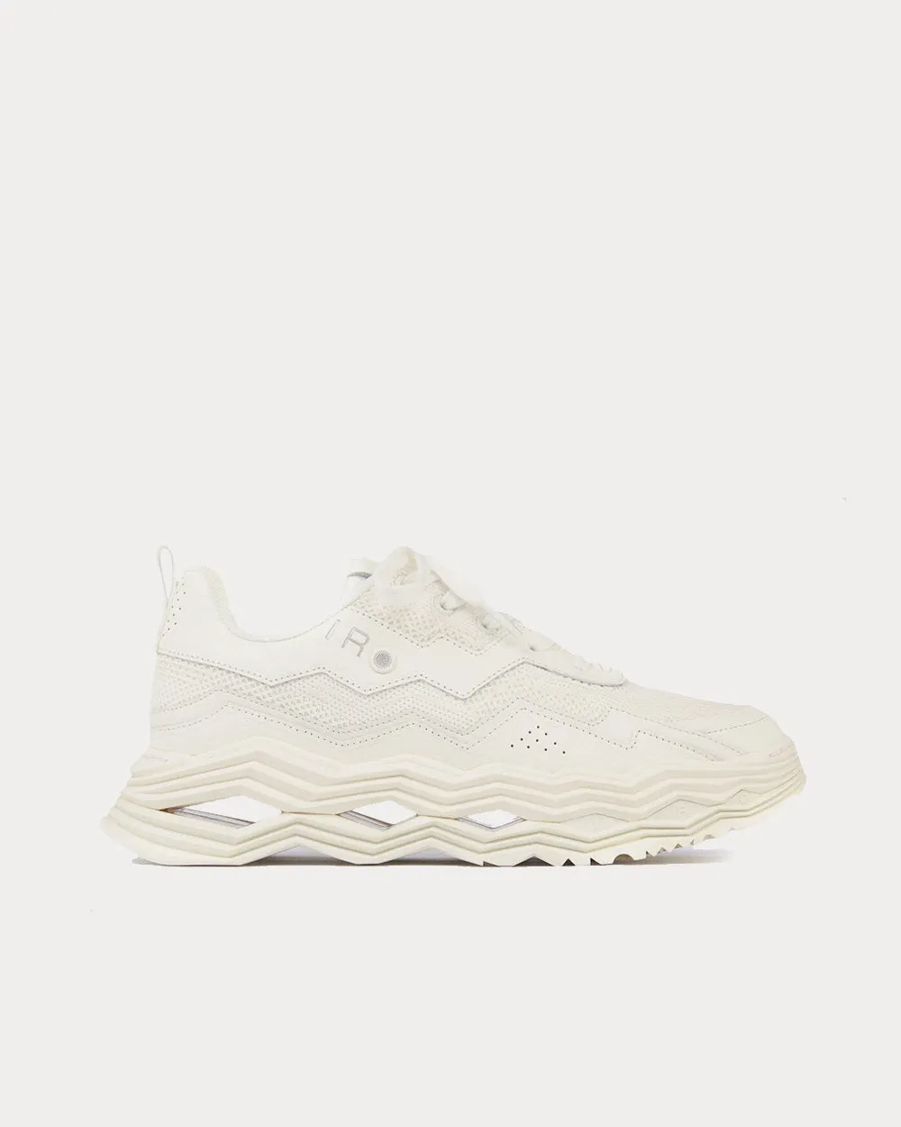Wave Chunky White Low Top Sneakers