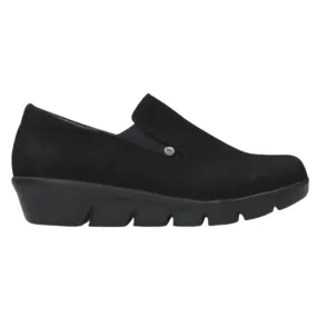 Wolky Mesita Black Antique Nubuck Shoe (Women's)