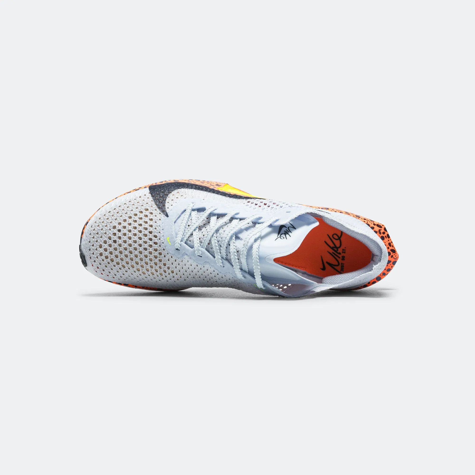 Womens ZoomX Vaporfly Next% 3 'Olympic' - Football Grey/Electric Orange