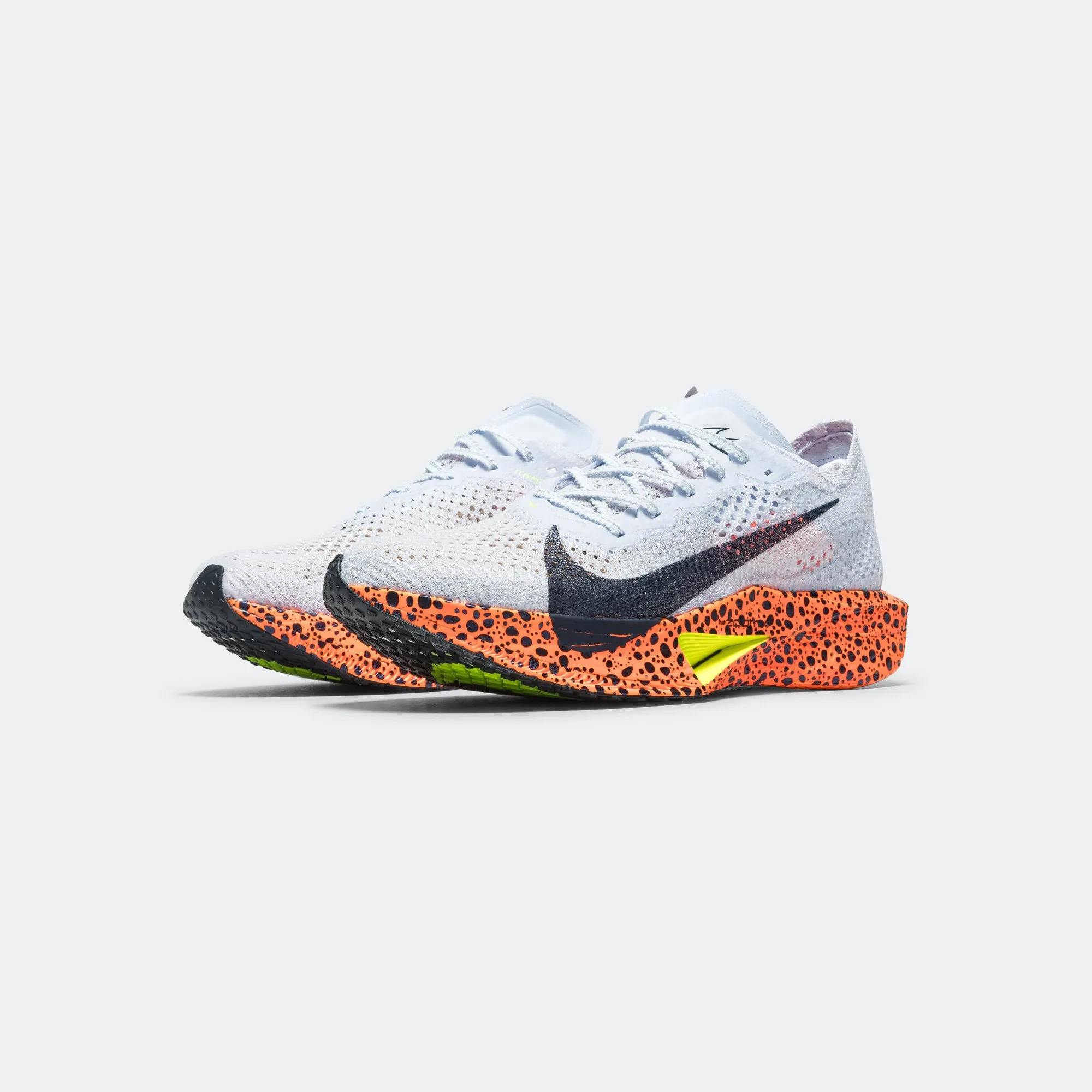 Womens ZoomX Vaporfly Next% 3 'Olympic' - Football Grey/Electric Orange