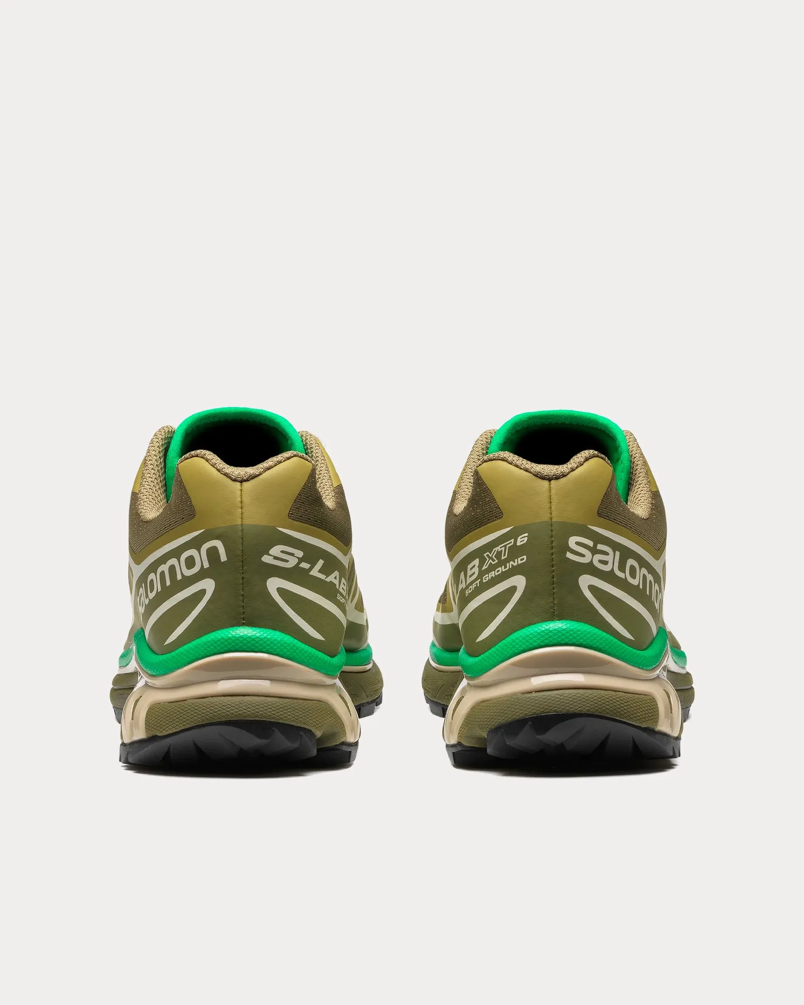 XT-6 Dried Herb / Deep Lichen Green / Bright Green Low Top Sneakers