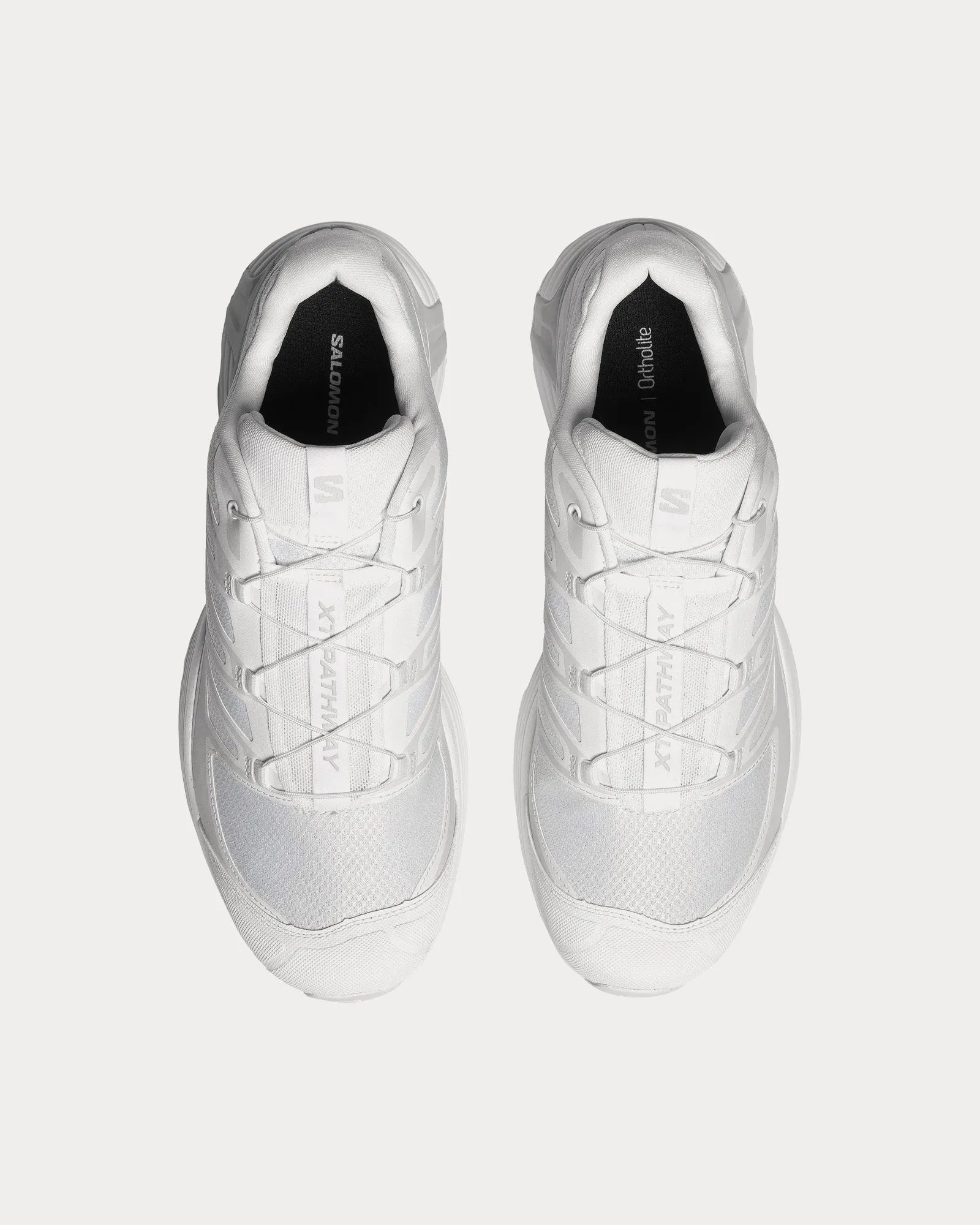 XT-Pathway White / White / Lunar Rock Low Top Sneakers